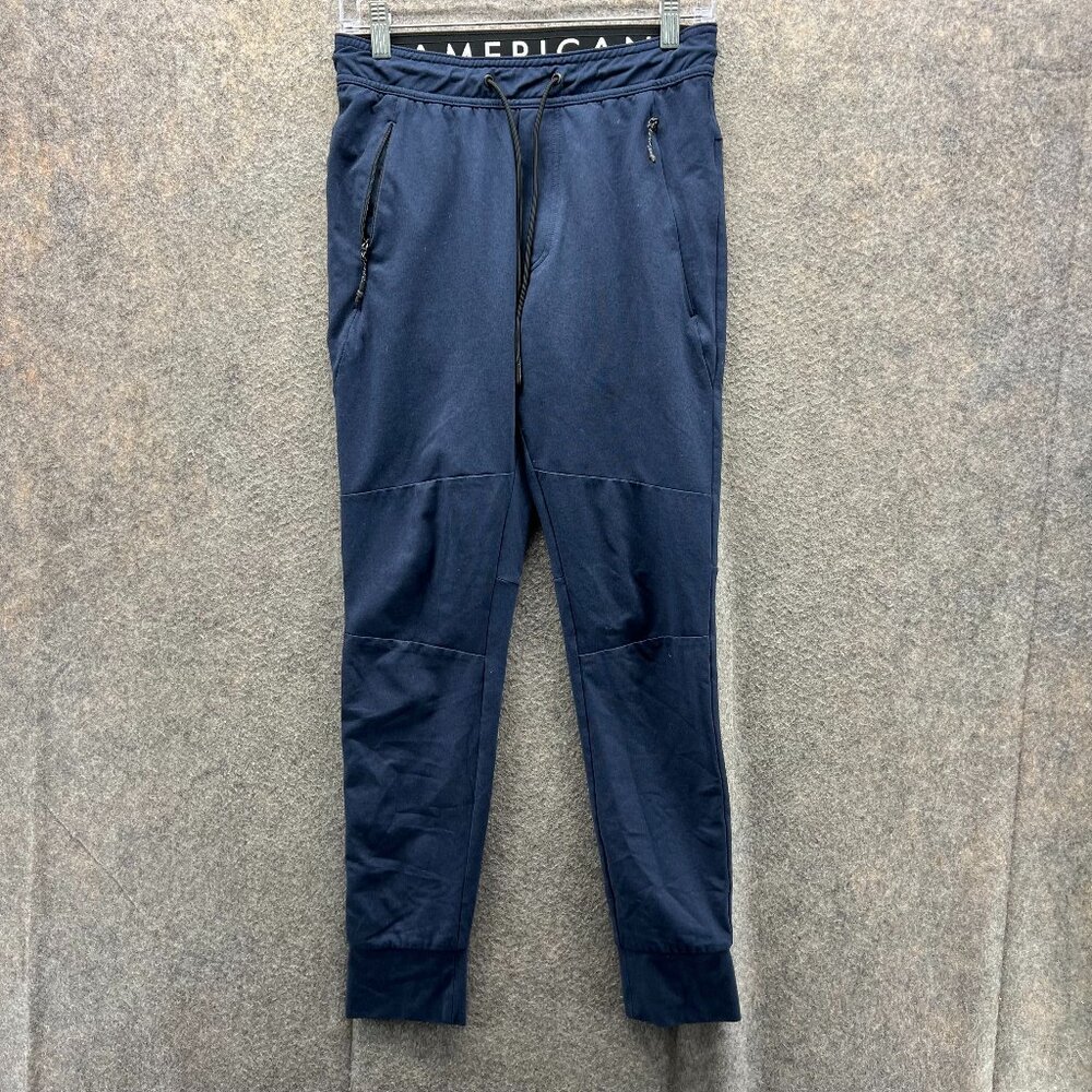 American Eagles Sweatpants Men XS Blue Navy Training Performance Knit Jogger